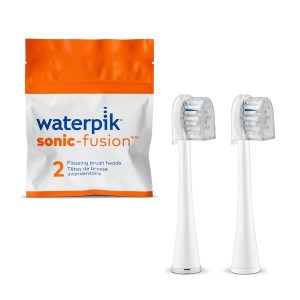 Waterpik™ Sonic-Fusion™ Compact Replacement Flossing Brush Heads – White – White (SFRB-2EW)